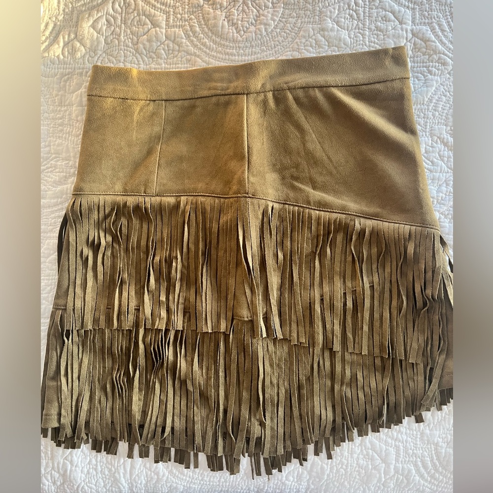 Altar’d State fringe skirt